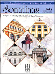 Succeeding with the Masters Festival Collection, Sonatinas piano sheet music cover Thumbnail